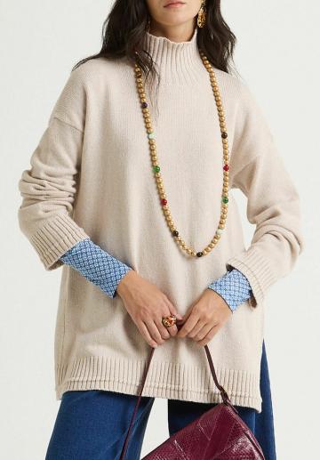 Длинный пуловер