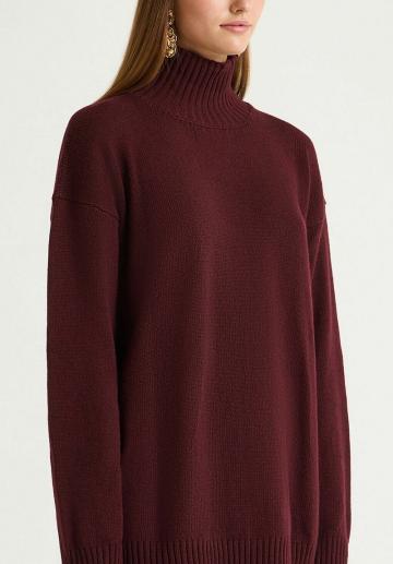 Длинный пуловер