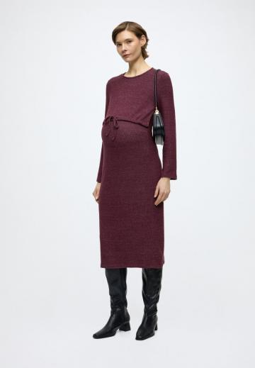 Вязаное платье