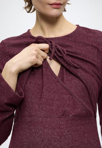 Вязаное платье