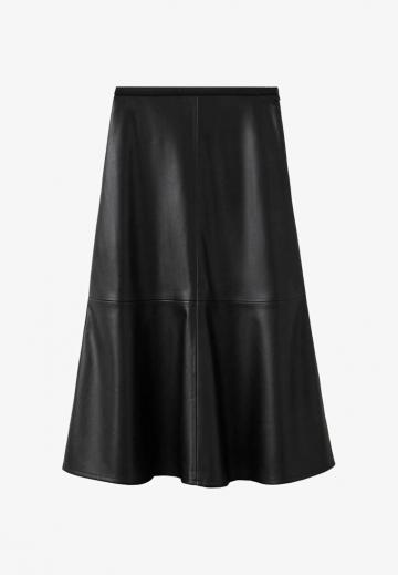 Кожаная юбка