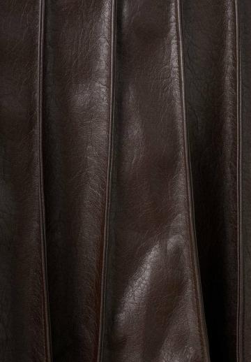 Кожаная юбка