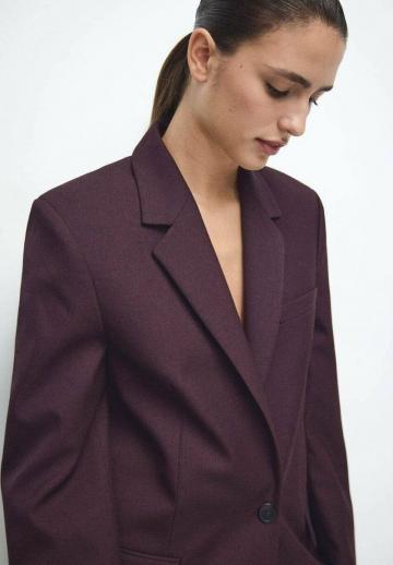 Длинный блейзер