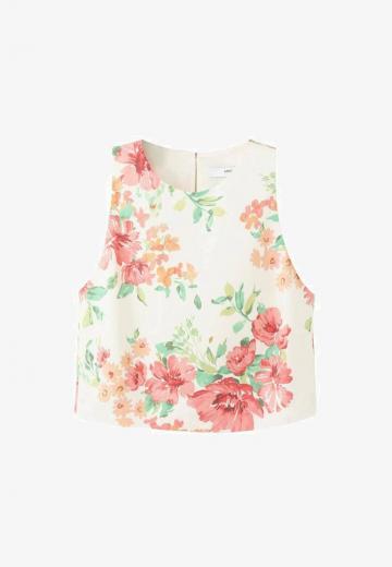 Блузка без рукавов