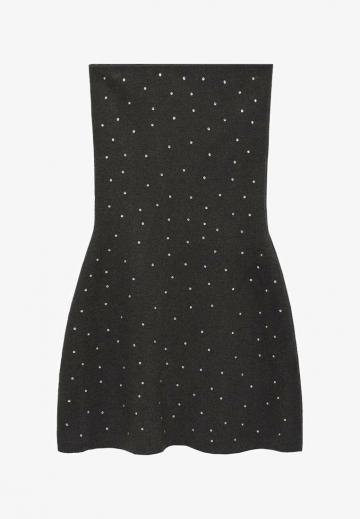 Платье без бретелек