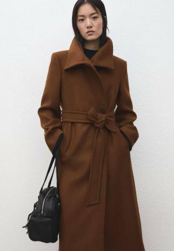 Шерстяное пальто