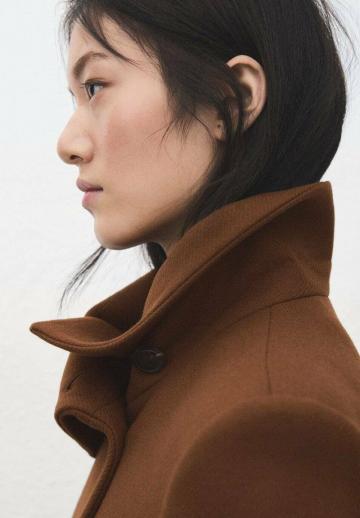 Шерстяное пальто