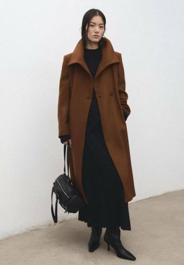 Шерстяное пальто