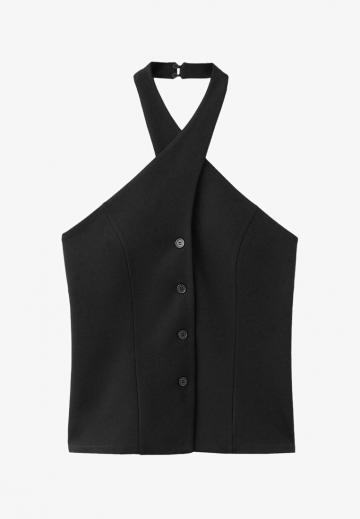 Блузка без рукавов