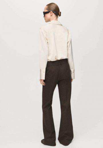 Атласная блузка