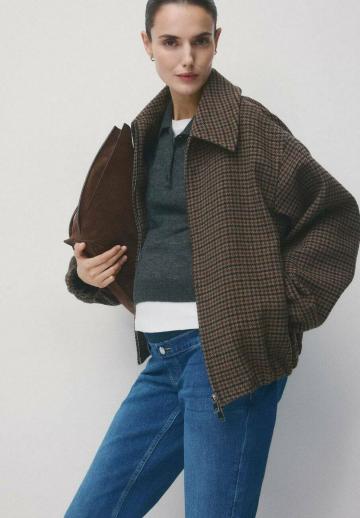 Прямые джинсы