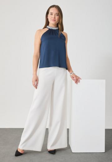 Блузка без рукавов