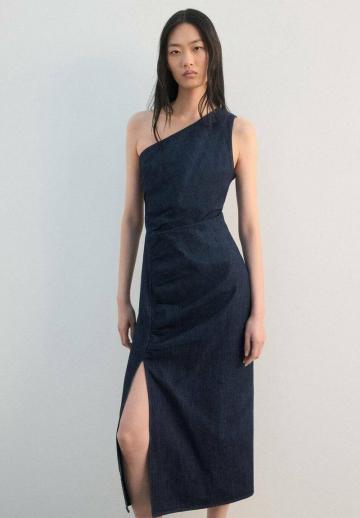 Джинсовое платье