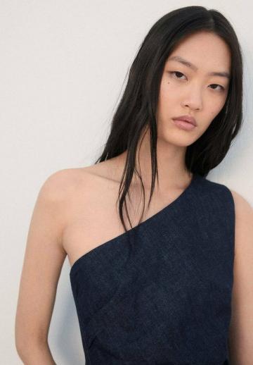 Джинсовое платье