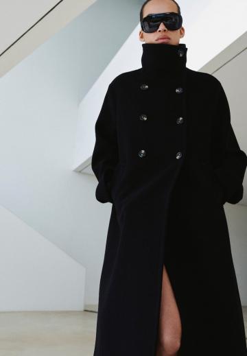 Шерстяное пальто