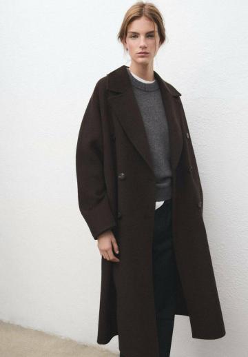 Шерстяное пальто