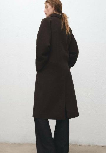 Шерстяное пальто