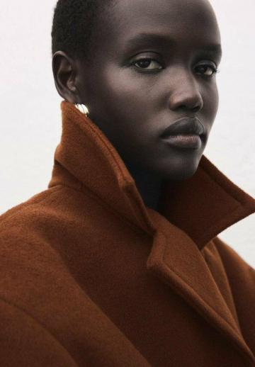 Шерстяное пальто