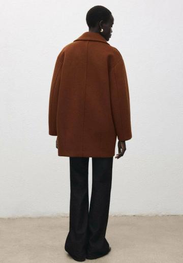 Шерстяное пальто