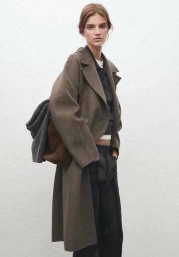Шерстяное пальто