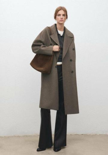 Шерстяное пальто