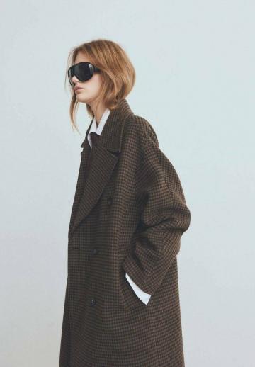 Шерстяное пальто