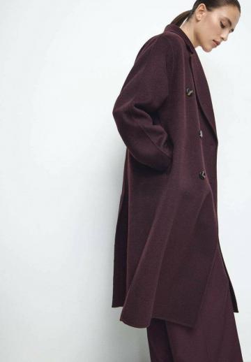 Шерстяное пальто