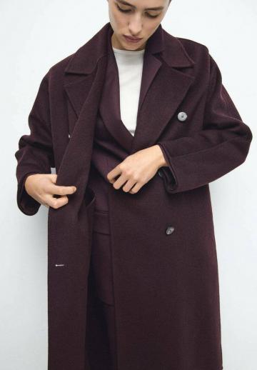 Шерстяное пальто