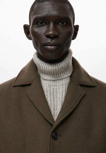 Шерстяное пальто