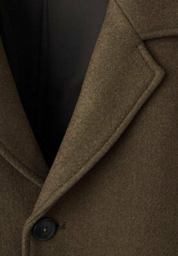 Шерстяное пальто