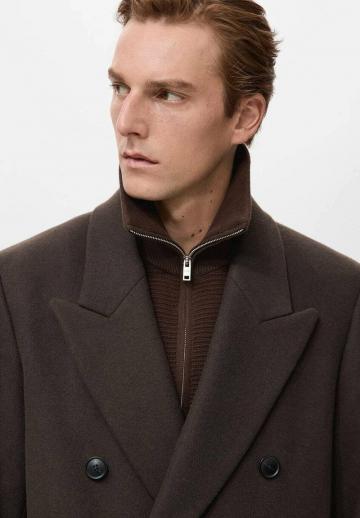 Шерстяное пальто