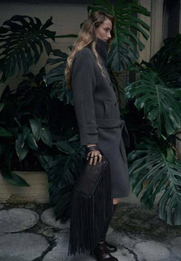 Шерстяное пальто