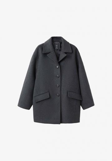 Шерстяное пальто