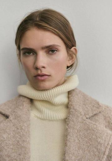 Шерстяное пальто