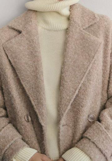 Шерстяное пальто