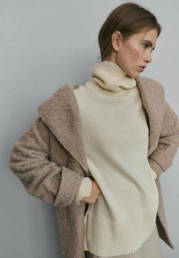 Шерстяное пальто