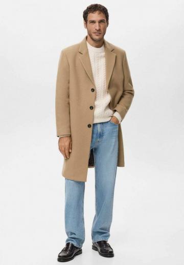 Шерстяное пальто