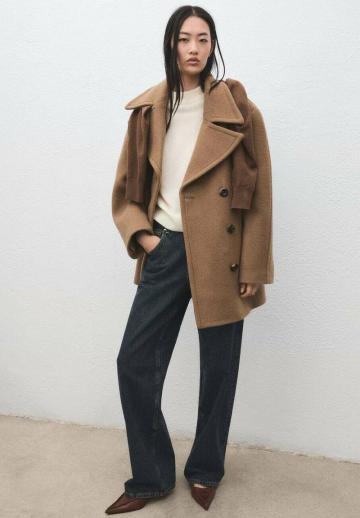 Шерстяное пальто