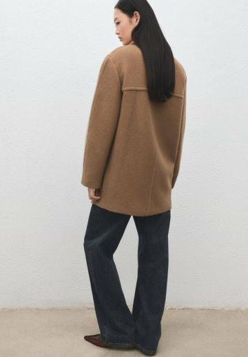 Шерстяное пальто