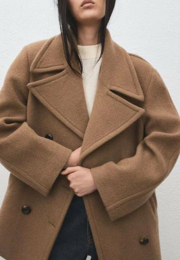 Шерстяное пальто