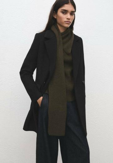 Шерстяное пальто