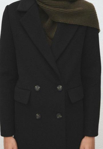 Шерстяное пальто