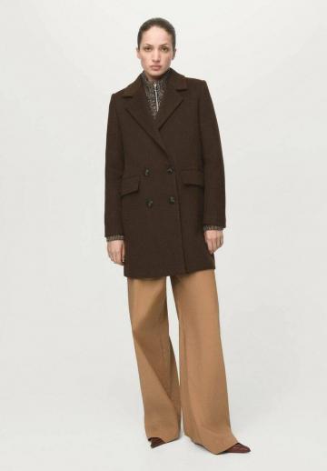 Шерстяное пальто
