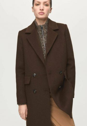 Шерстяное пальто