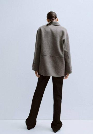 Шерстяное пальто