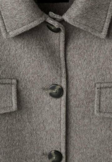 Шерстяное пальто