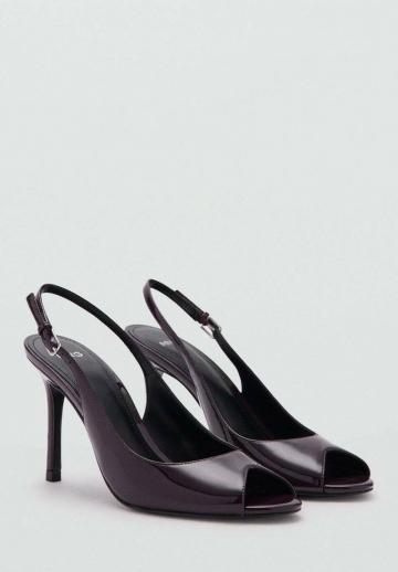 Туфли с открытым носом