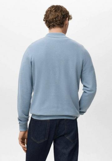 Поло с длинным рукавом