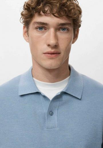 Поло с длинным рукавом