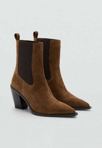 Полусапожки на высоком каблуке